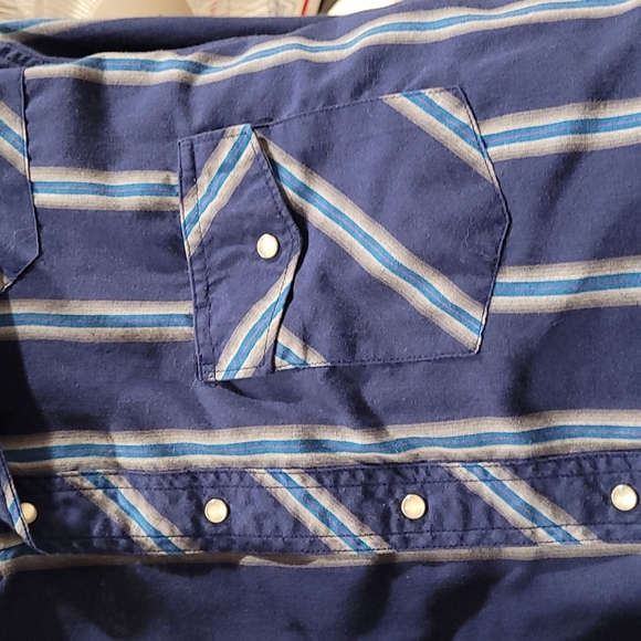 Wrangler Western Shirt Size 16 - Picture 4 of 4